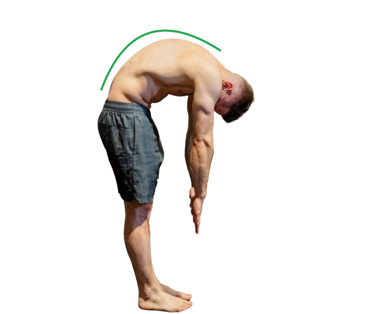 Skłon – efekt treningu mobilności z e-booka Zdrowy Skłon Krysian Izert